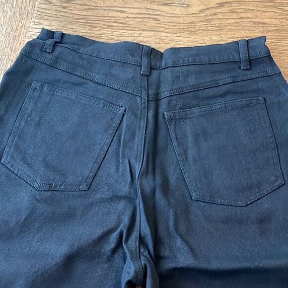 DENIM & CO BLACK BASIC STRETCH JEANS.  NEW - Picture 3 of 9